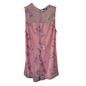 🌸Apt. 9 Peach Floral Sleeveless Blouse